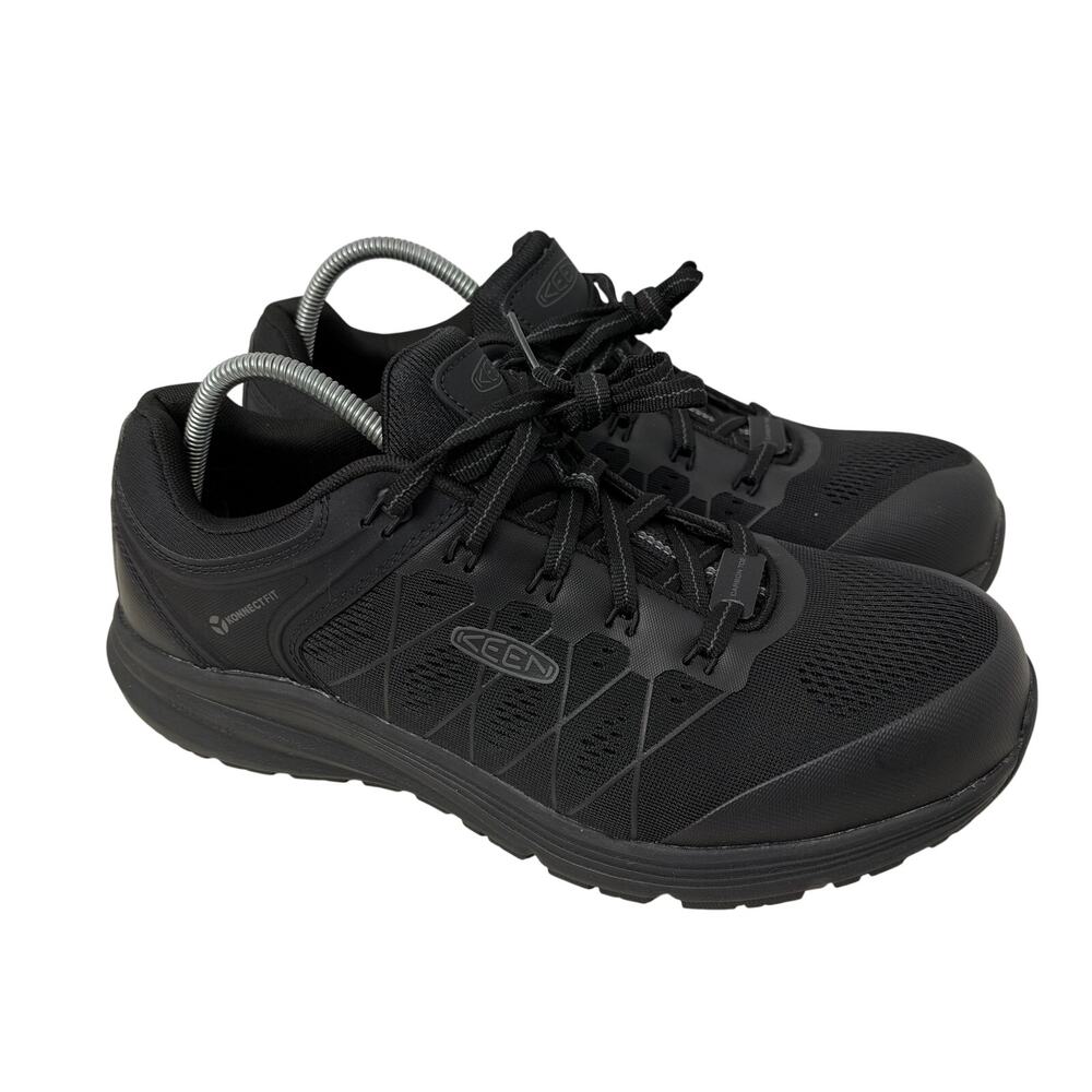 Keen Utility Shoes Men's Size 12 D Vista Energy Carbon Fiber Toe Work Black